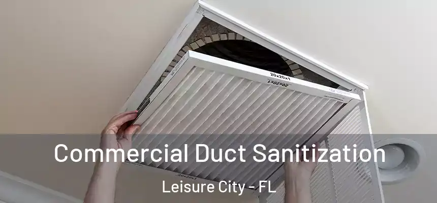 Commercial Duct Sanitization Leisure City - FL